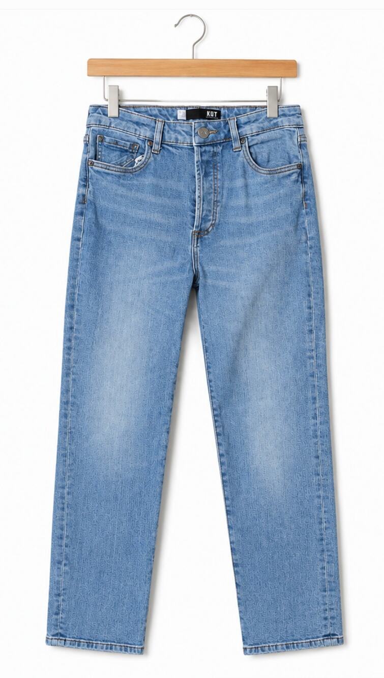 Kut from the Kloth Rosa High Rise Straight Jeans Size 8/29